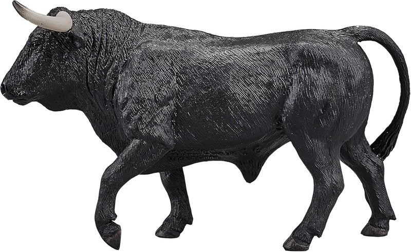 MOJO Spanish Bull Farm Animal Model Toy Figure - Image 3